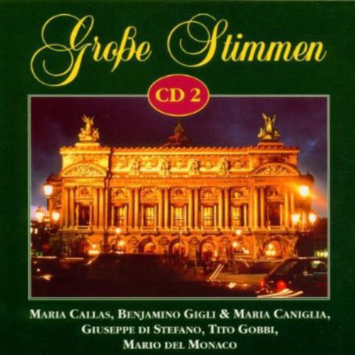 Puccini / Del Monaco / Callas / Caruso - Great Voices 2 - Music CD