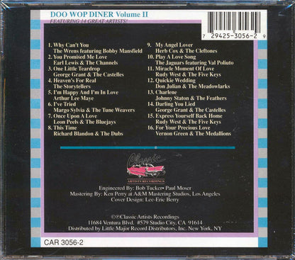 Various - Doo Wop Diner Volume 2 Music CD