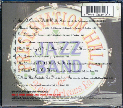 Preservation Hall Jazz Band - Marching Down Bourbon Street Music CD