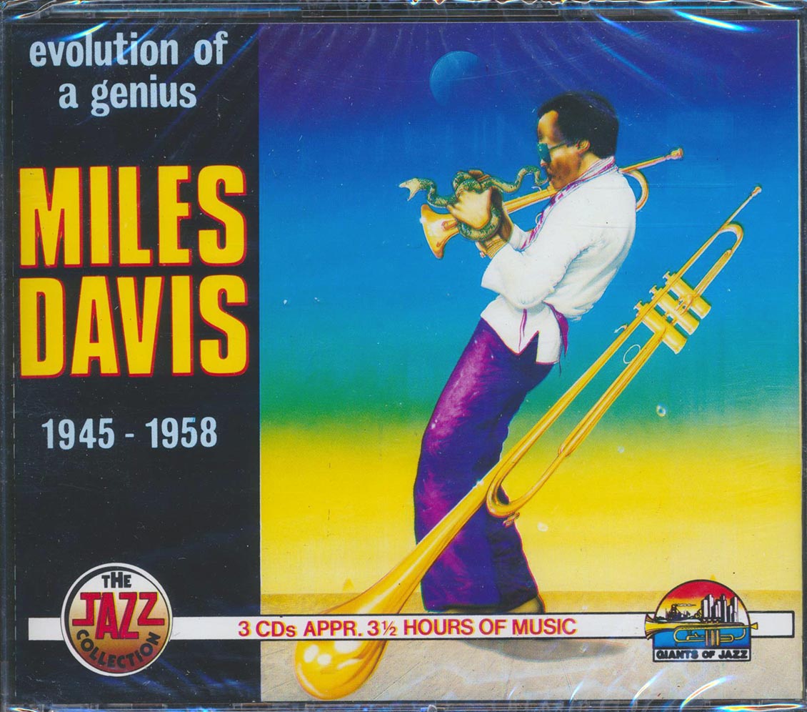 Miles Davis - Evolution Of A Genius 1945-1958 (40 tracks) (3xCD) Music CD