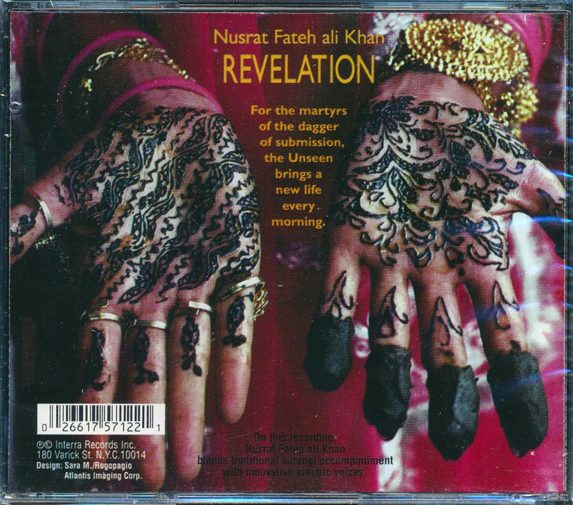 Nusrat Fateh Ali Khan - Revelation Music CD