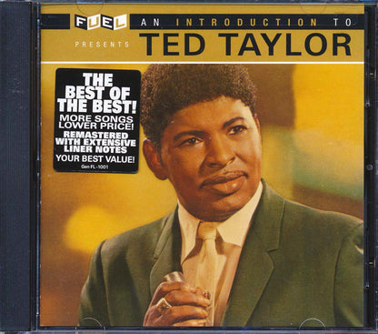 Ted Taylor - An Introduction To Ted Taylor (remastered) Music CD