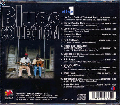 Billie Holiday, Ray Charles, John Lee Hooker, Etc. - Blues Collection 1 Music CD