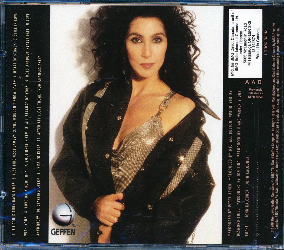 Cher - Heart Of Stone Music CD