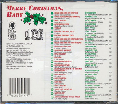 Louis Jordan, Charles Brown, Lowell Fulson, Etc. - Merry Christmas Baby Music CD