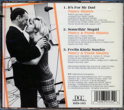 Nancy Sinatra Frank Sinatra For My Dad marked/ltd stock Music CD
