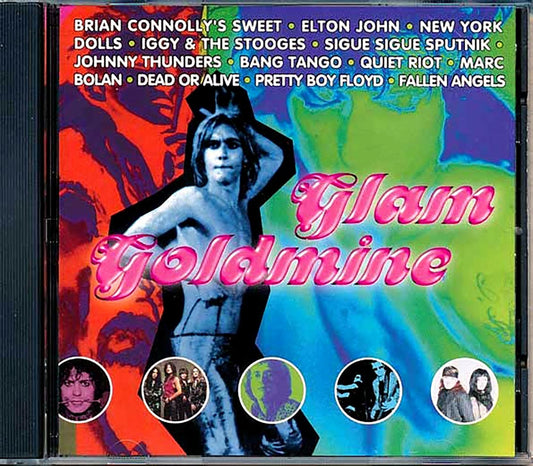 Elton John Iggy & The Stooges Quiet Riot Etc Glam Goldmine marked/ltd stock Music CD