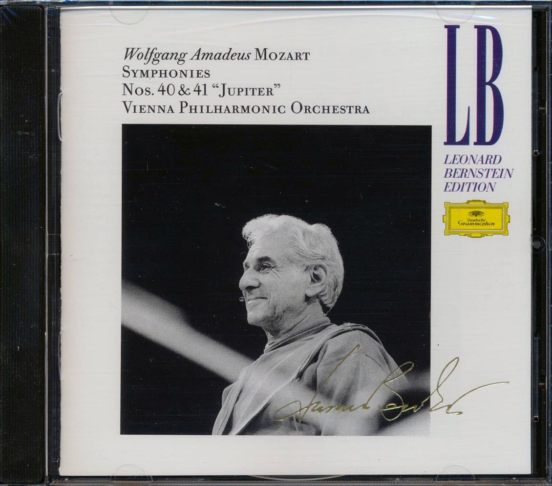 Leonard Bernstein - Mozart: Symphonies Nos. 40 & 41 Music CD