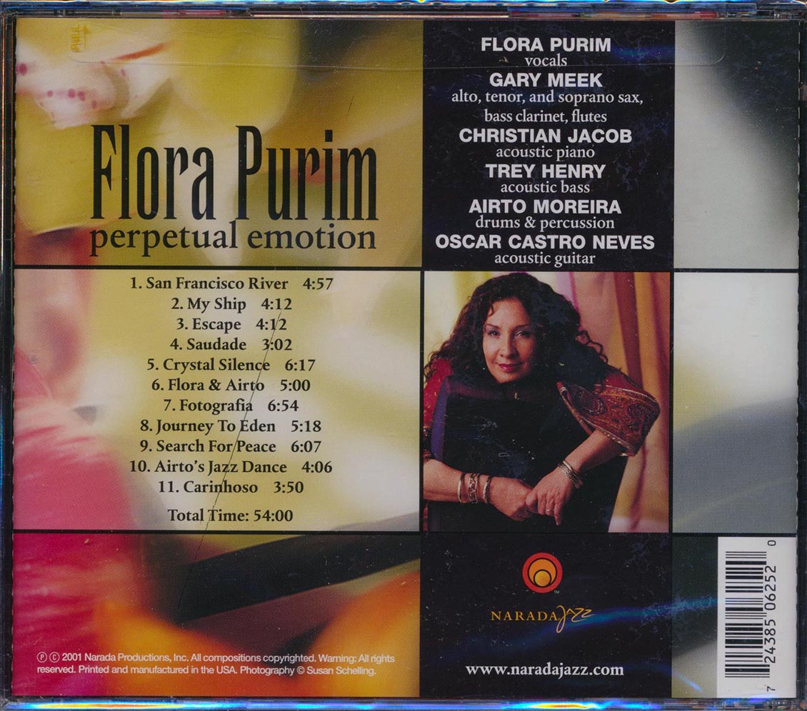 Flora Purim - Perpetual Emotion (marked/ltd stock) Music CD