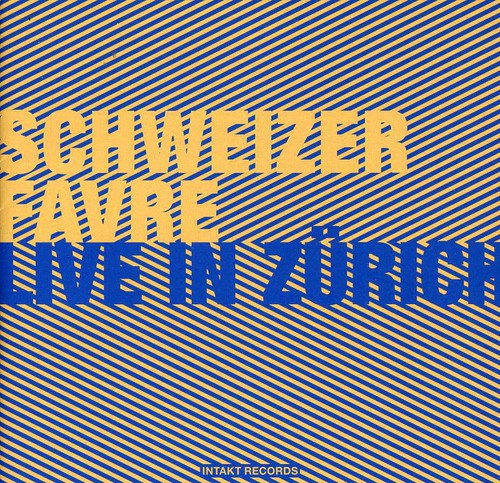 the album cover for Irene Schweizer - Live In Zurich [Import]