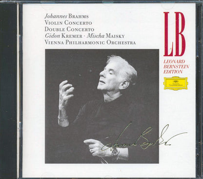 Leonard Bernstein - Brahms: Violin & Double Concerti Music CD