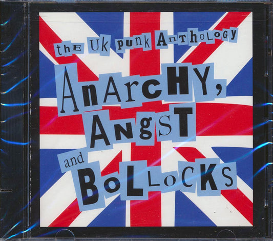 Sex Pistols UK Subs The Damned Etc Anarchy Angst And Bollocks The UK Punk Anthology marked/ltd stock Music CD