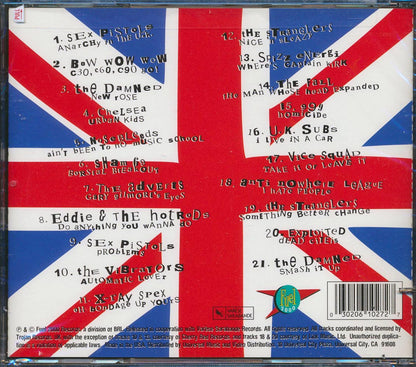 Sex Pistols UK Subs The Damned Etc Anarchy Angst And Bollocks The UK Punk Anthology marked/ltd stock Music CD