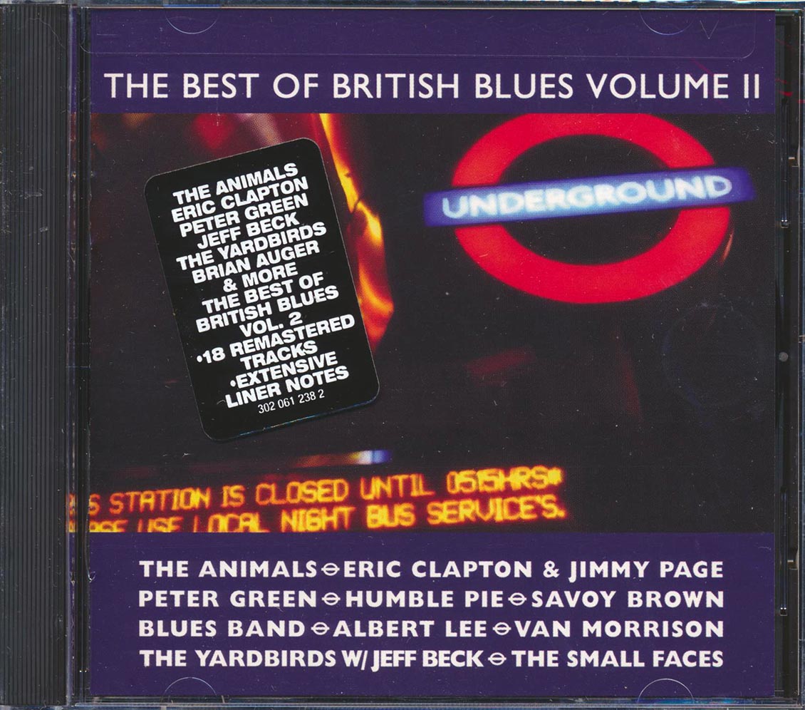 Eric Clapton The Yardbirds Jeff Beck The Animals Jimmy Page Etc Best Of British Blues 2 marked/ltd stock Music CD