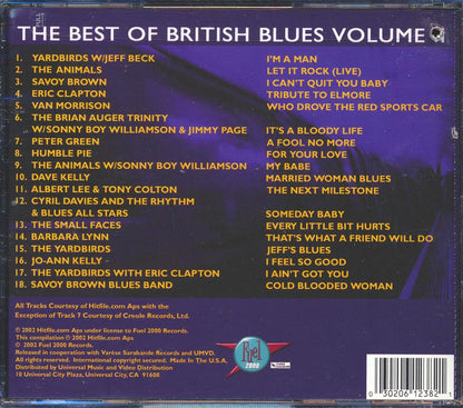 Eric Clapton The Yardbirds Jeff Beck The Animals Jimmy Page Etc Best Of British Blues 2 marked/ltd stock Music CD