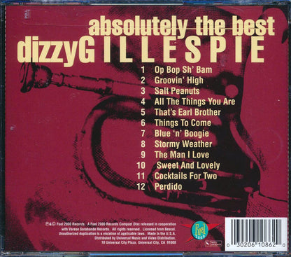 Dizzy Gillespie - Absolutely The Best (marked/ltd stock) Music CD