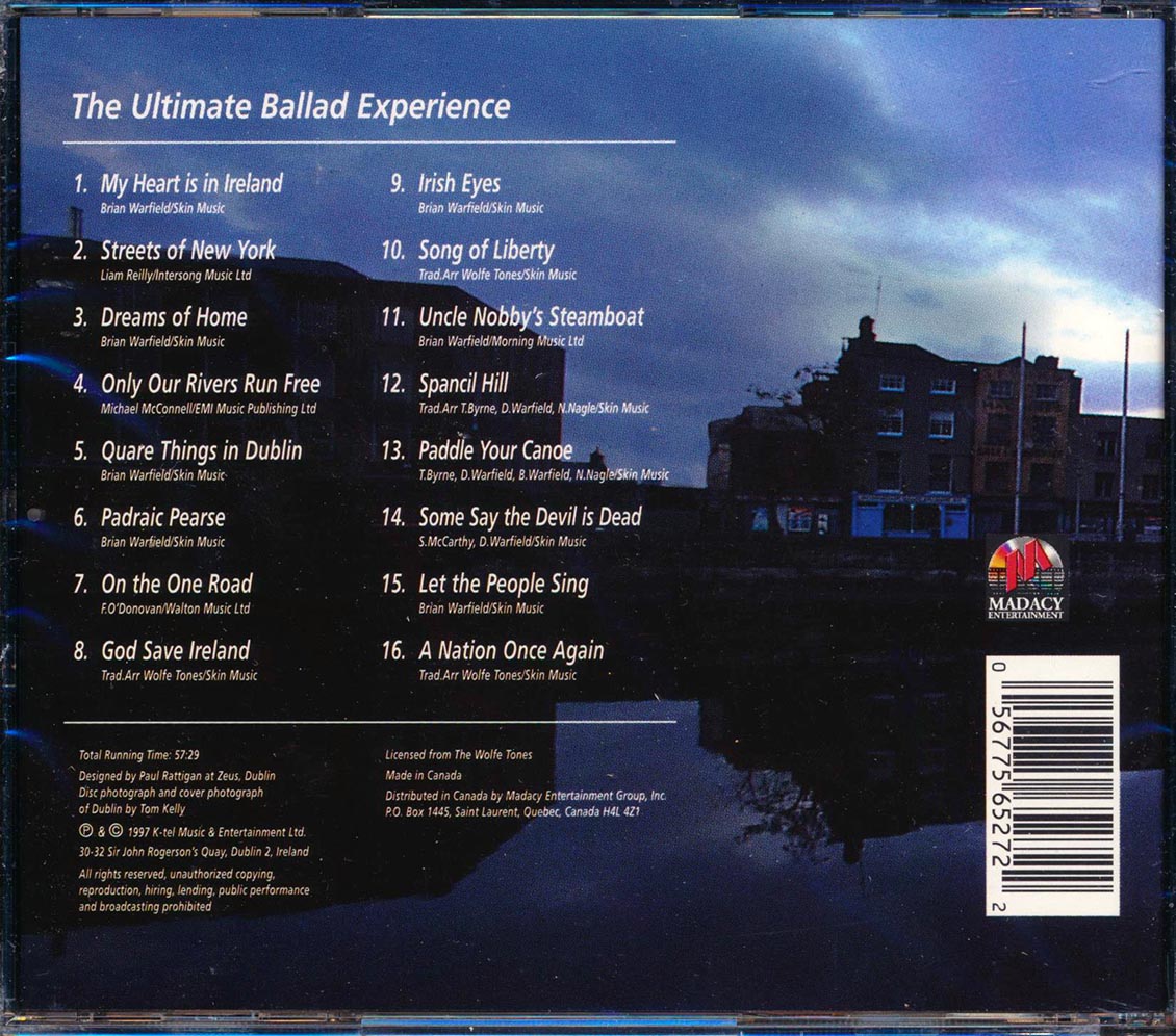 Wolfe Tones - Celtic Collections Music CD