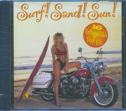 Dick Dale, The Trashmen, The Ventures, The Frogmen, The Halibuts, Etc. - Surf! Sand! Sun! 16 Unforgettable Surf Hits (marked/ltd stock) Music CD
