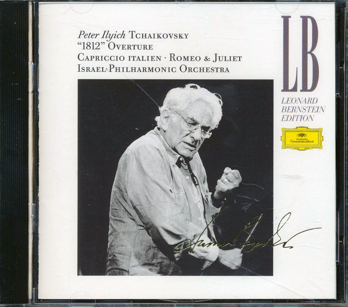 Pyotr Ilyich Tchaikovsky, Leonard Bernstein, Israel Philharmonic Orchestra - Ouverture 1812, Capriccio Italien, Romeo & Julia Music CD