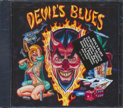 Lightnin' Hopkins T Bone Walker Big Joe Turner JB Lenoir Etc Devil's Blues marked/ltd stock Music CD
