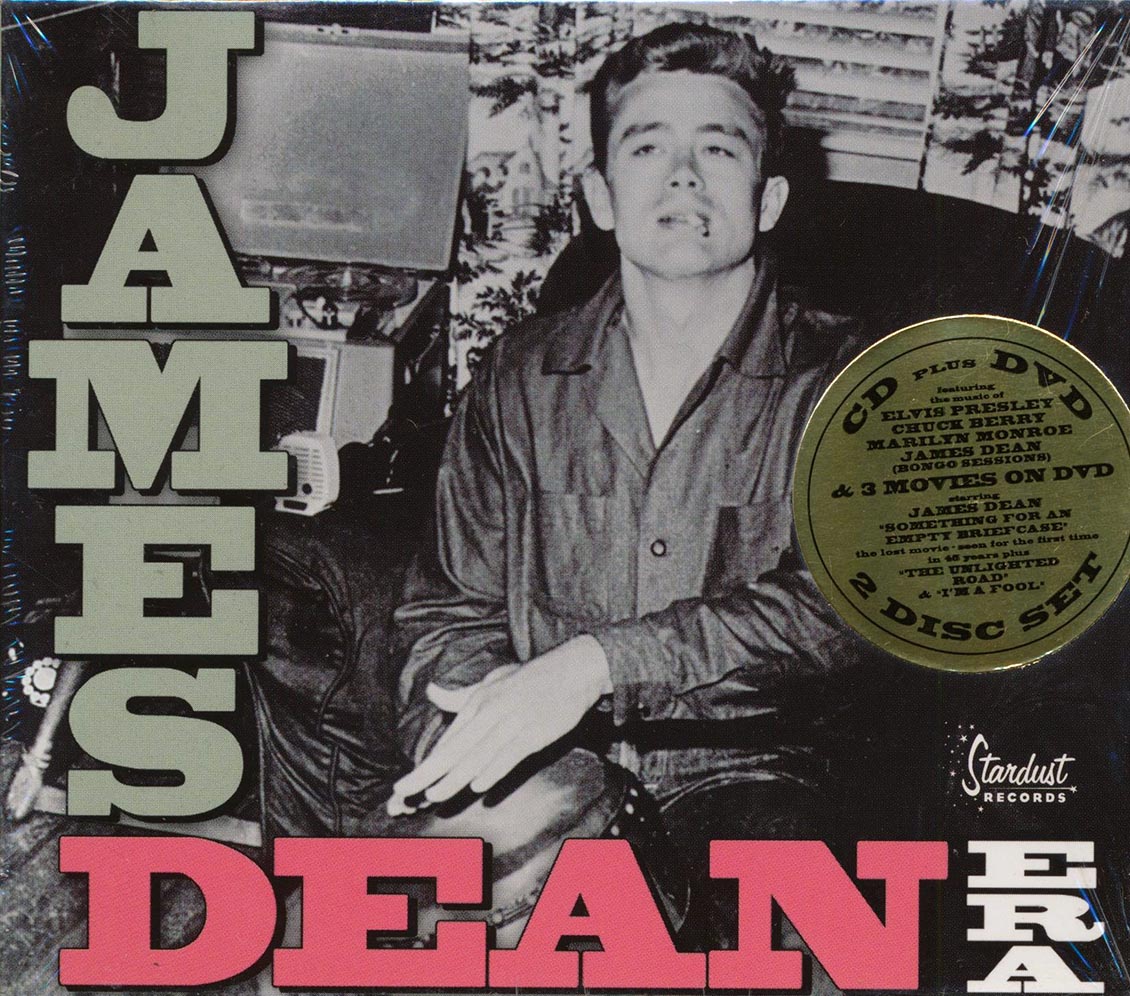 Elvis Presley, Buddy Holly, Chuck Berry, James Dean, Little Richard, Etc. - James Dean Era (22 tracks) (incl. DVD) (incl. large booklet) (marked/ltd stock) Music CD