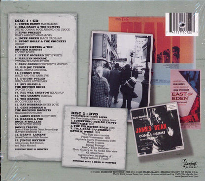 Elvis Presley, Buddy Holly, Chuck Berry, James Dean, Little Richard, Etc. - James Dean Era (22 tracks) (incl. DVD) (incl. large booklet) (marked/ltd stock) Music CD