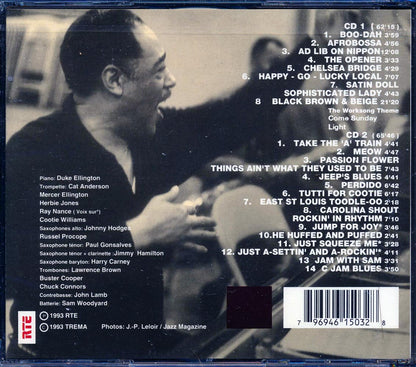 Duke Ellington & His Orchestra En Concert Avec Europe 1 Theater Des Champs Elysees 29 30 Janvier 1965 22 tracks 2xCD Music CD