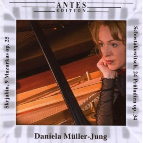 the album cover for Daniela Müller-Jung - 9 Mazurkas Op 25 / 24 Preludes Op 34