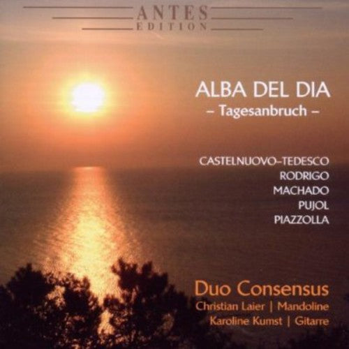 the album cover for Duo Consensus - Alba Del Dia / Tagesanbruch