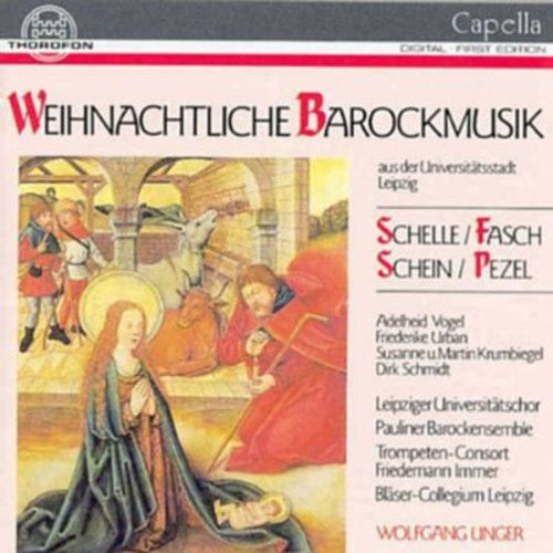 the album cover for Leipziger UniversitÃ¤tschor - Christmas Baroque Music Universitatsstadt Leipzig