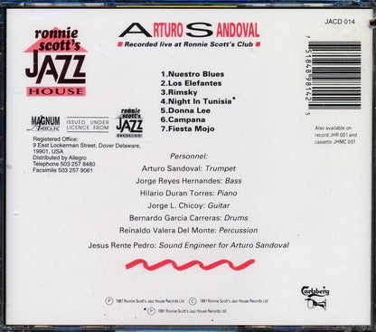 Arturo Sandoval - No Problem: Live At Ronnie Scott's Club (marked/ltd stock) Music CD