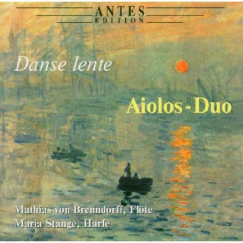 the album cover for Mouquet / Aiolos-Duo - Danse Lente / Sontata la Flute Du Pan Op 15