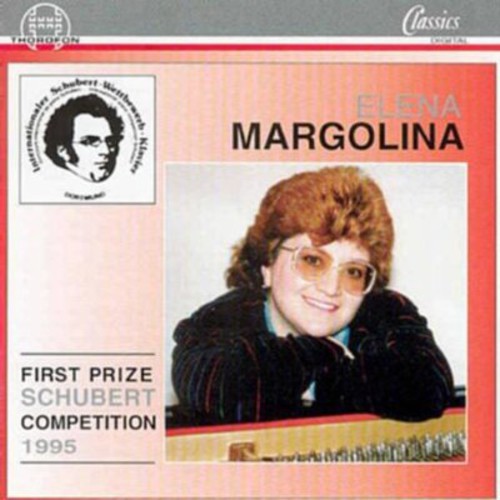 the album cover for Elena Margolina - First Prize Schubert Competition 1995