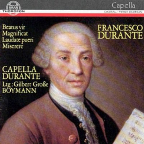Durante / Boymann - Works For 4 & 5 Part Chorus Strings & B.c. - Music CD