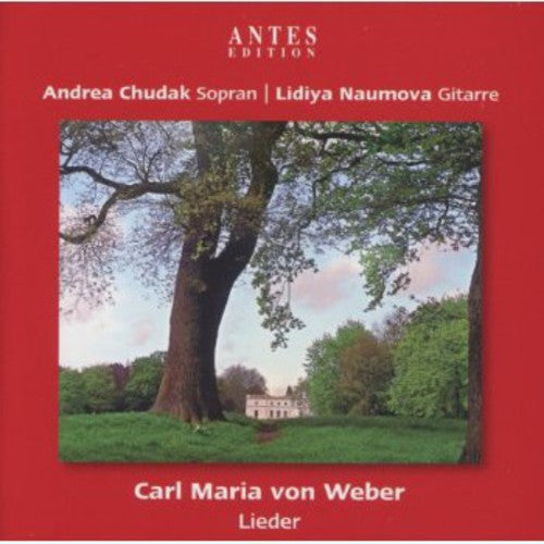 the album cover for Weber / Chudak / Naumova - Lieder