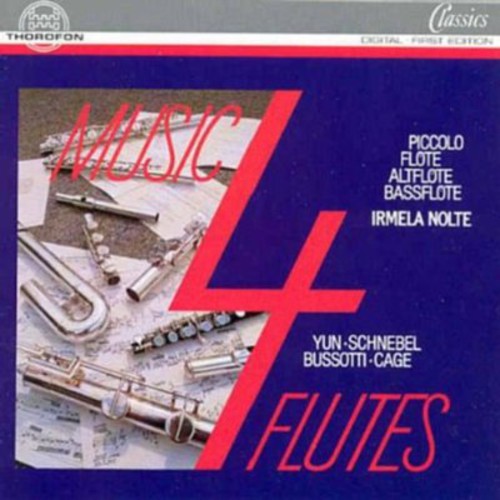 Nolte,irmela - Music For 4 Flutes - Music CD