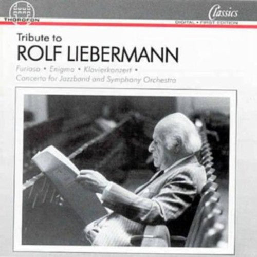 Liebermann / Albrecht / Hamburg State Philharmonic - Furioso For Orchestra / Piano Concerto - Music CD