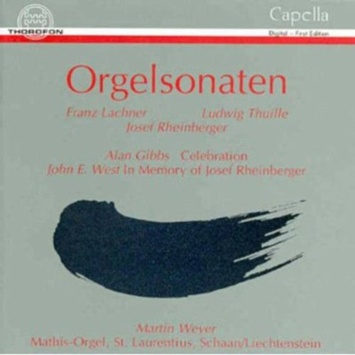Weyer,martin - Organ Sonata - Music CD