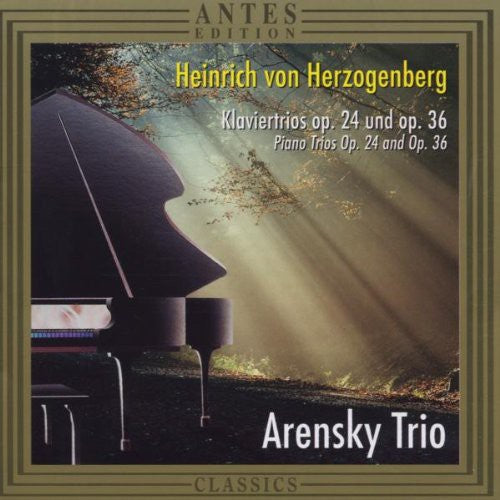 Herzogenberg / Arensky Trio - Piano Trio 1 Op 24 / Piano Trio 2 Op 36 - Music CD