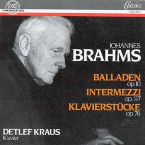 Brahms / Kraus,detlef - Piano Works - Music CD