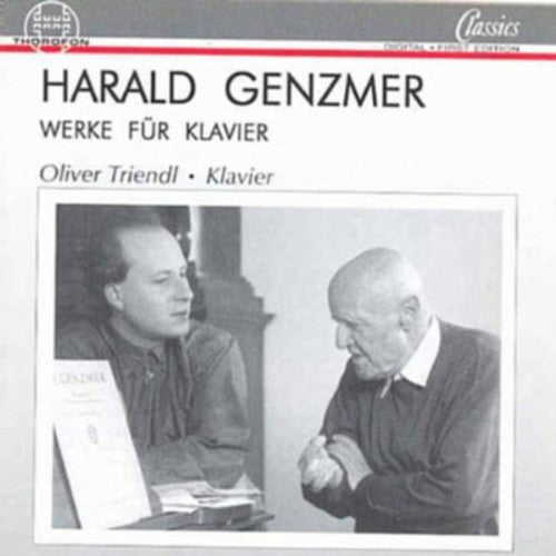 Genzmer / Triendl,oliver - Piano Works - Music CD