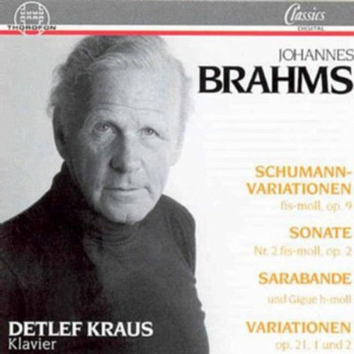 the album cover for Detlef Kraus - Piano Works / Son No 2