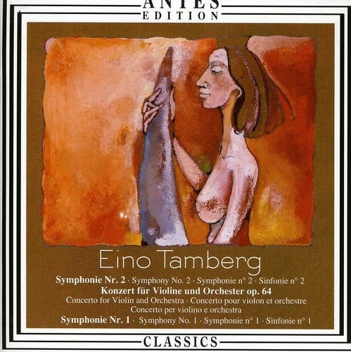 the album cover for Staatliches Symphonieorchester Estland - Symphonies 1 & 2 / Violin Concerto Op 64