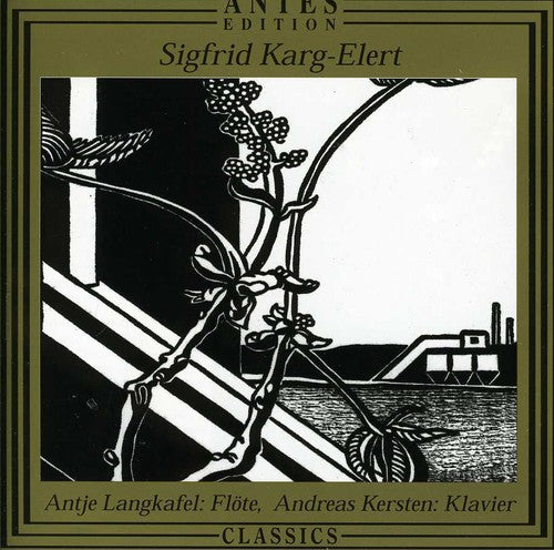 the album cover for Antje Lankafel - Music for Flute & Piano