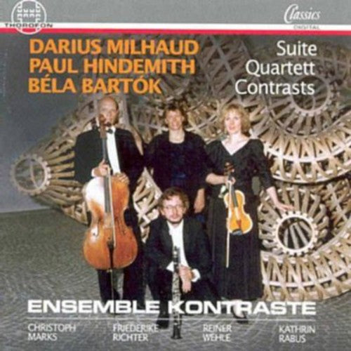 Ensemble Kontraste - 20th Cent Cham Works: Milhaud Hindemith Bartok - Music CD