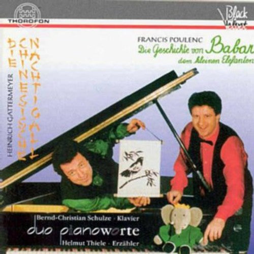 the album cover for Duo Pianoworte - Story of Babar / Duo Piano Works
