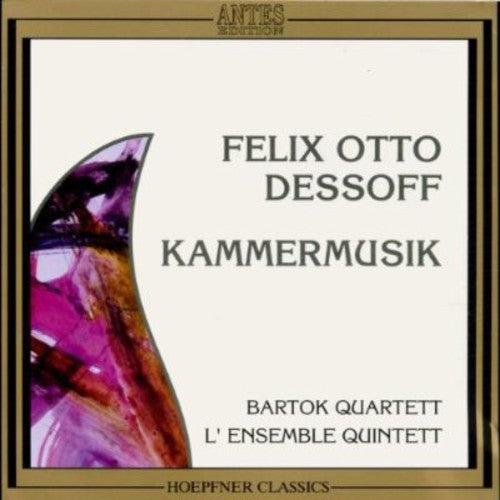 Dessoff / Bartok Quartet / L'ensemble Quintet - String Qt Op 7 / String Quintet Op 10 - Music CD