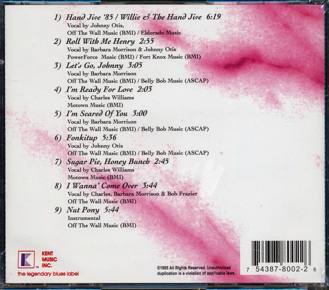 Johnny Otis Otisology Music CD