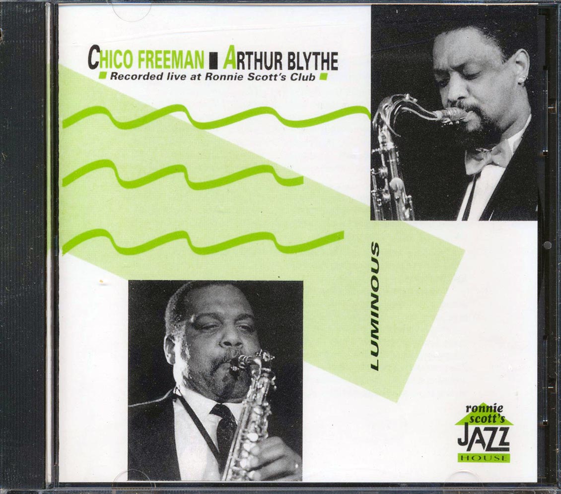 Chico Freeman, Arthur Blythe - Lumonious: Live At Ronnie Scott's Club (marked/ltd stock) Music CD