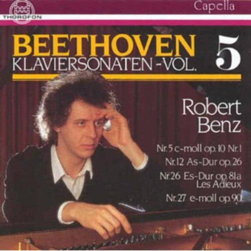 Beethoven / Benz,robert - Klaviersonaten 5 - Music CD